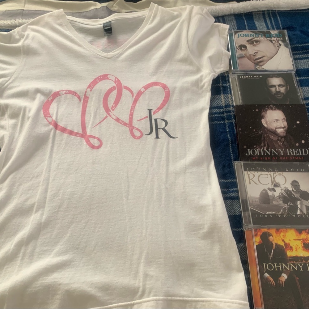 Johnny Reid T-Shirt & 5 CD’s